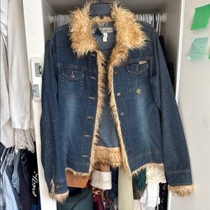 vintage billabong denim jacket